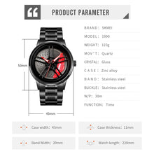 Men's Luxury Watch Waterproof Rotary Sport Car Rim Man Watch