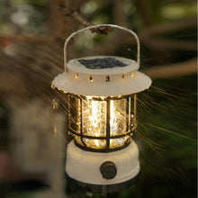 Outdoor Multi-functional Lantern Solar Light, Rechargeable Portable Lamp