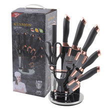 9PCS Kitchen K-nife Set, Professional Stainless Steel