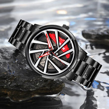 Men's Luxury Watch Waterproof Rotary Sport Car Rim Man Watch