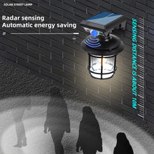 Solar Wall Light Outdoor, IP65 Waterproof  Wall Light PIR Motion Sensor