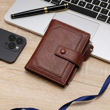 New Fashion Business Short Leather Wallet, cardholder