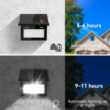 Solar Flood Light Remote Control Solar Powered Spotlight Outdoor Waterproof Street Light Adjustable