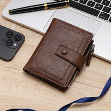 New Fashion Business Short Leather Wallet, cardholder