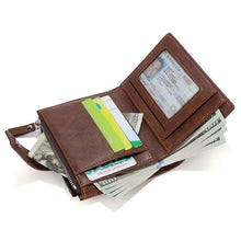 New Fashion Business Short Leather Wallet, cardholder