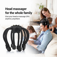 Electric Head Massager Unblock Headache Fit The Body Frequency Deep Sleeping Scalp Massager Relief Relax