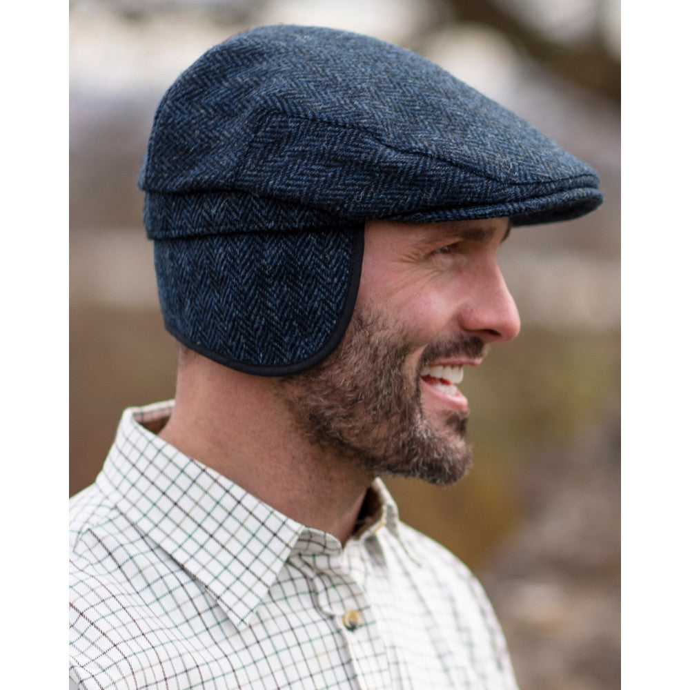 Men s Winter Warm Beret Hat with Adjustable Earmuffs arzaan.pk
