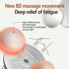 Head Massager Car Home Cervical Shiatsu Massage Neck Back Waist Body Electric Multifunctional Massage Pillow for Chair Car