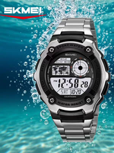 SKMEI Waterproof Stainless Steel Chronograph Watch