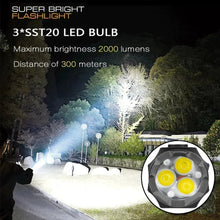 Rechargeable Powerful Long Range LED Torch Light RL-K91