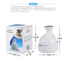 Portable Vibrating Head Massage, Detachable Waterproof Head Massager For Stress Relief & Scalp Relaxation