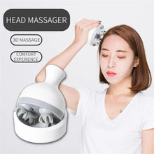 Portable Vibrating Head Massage, Detachable Waterproof Head Massager For Stress Relief & Scalp Relaxation