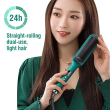 Hair Straightener Comb, Fast Ceramic Heating Ionic Straightening Brush