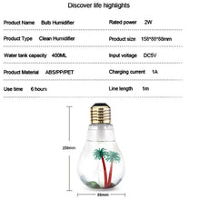 Humidifier Bulb Air Purifier with Whisper