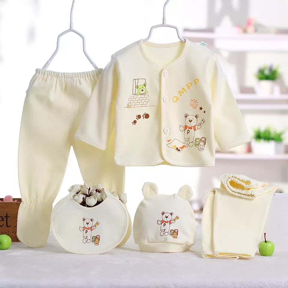 Pcs Imported Newborn Baby Clothes Gift Set– - Main Image