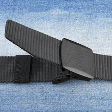 Men's Tactical Belt Heavy Duty Webbing Belt Adjustable Nylon Belt