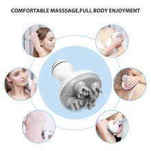 Portable Vibrating Head Massage, Detachable Waterproof Head Massager For Stress Relief & Scalp Relaxation