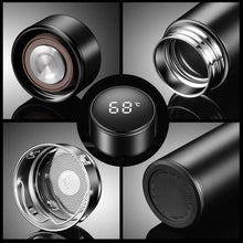 Temperature Display Vacuum Insulated Water Bottle