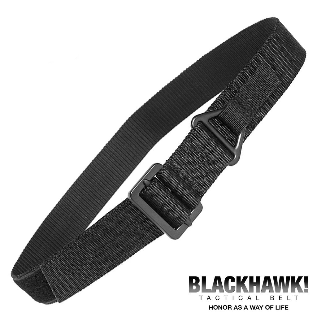 BlackHawk Tactical Men's Nylon Military Belt–