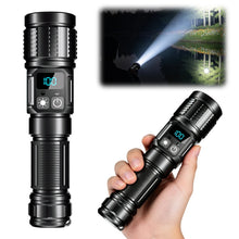 Ultra Powerful Flashlight USB Rechargeable Portable Lantern with COB Lights Outdoor