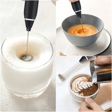 Coffee Beater 2 in 1 Rechargeable Electric Handheld Mixer | High Quality USB Milk Frother & Egg Beater