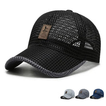 Breathable Summer Baseball Cap, Breathable Mesh Snapback Casual Sport Hat Cap