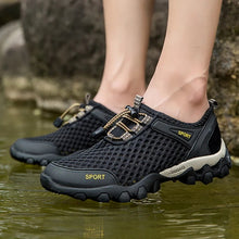 Mens Summer Mesh Breathable Comfortable Waterproof Sandal Sneakers Shoes