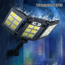 Solar Flood Lights Lamp Powered Sunlight Waterproof PIR Motion Sensor Street Light