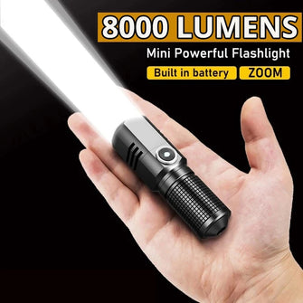 Rechargeable Ultra Bright Mini Flashlight Torch