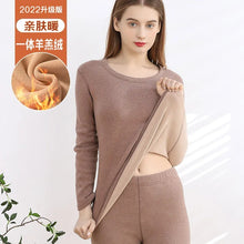 Winter Velvet Thermal Ladies Underwear Set - Shirt Pant inner wear