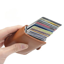 Premium RFID Blocking Pop-Up Card Holder Wallet – Slim & Secure