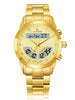Al Fajar Stainless Steel Dual Time Watch with Azan, Qibla, Prayer Alarm