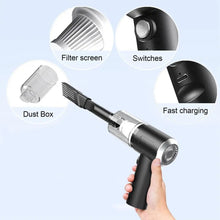 Portable Car Vacuum Cleaner Rechargeable Handheld Automotive Vacuum Cleaner