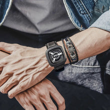 Kademan Business Luxury Leather Strap Wrist Watch