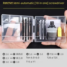 Mini Ratchet Screwdriver Multi-Purpose Batch Head Telescopic Toolkit