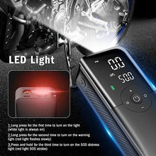 Digital Rechargeable Tyre Air Inflator & Power Bank Imported