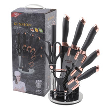 9PCS Kitchen Knife Set, Professional Stainless Steel
