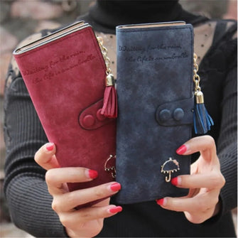 Luxury Umbrella Brand Designer Ladies Wallet for Mobile