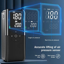Digital Rechargeable Tyre Air Inflator & Power Bank Imported