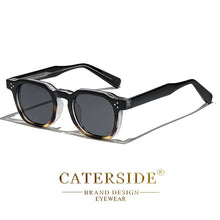 Premium Square Frame Polarized Sunglasses – Classic Black UV400 Eyewear
