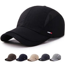 Lightweight Breathable Mesh Baseball Cap, Adjustable Outdoor Sports Duckbill Hat with Mesh Back Panel, Casual Hat