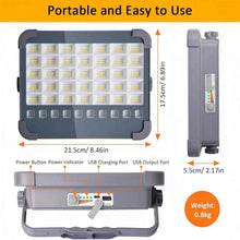 Portable Solar Rechargeable Strong Light Emergency Light Solar Floodlight Hanging