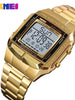 SKMEI 1381 Sports Fashion Digital Waterproof Stainless Steel Watches for Men