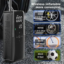 Digital Rechargeable Tyre Air Inflator & Power Bank Imported
