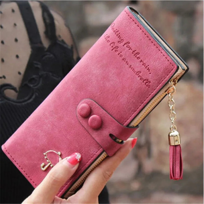 Luxury Umbrella Brand Designer Ladies Wallet for Mobile–