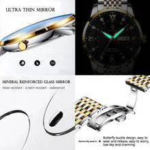 Dinar Brand Luxury Men's Fashion Stainless Steel Watch