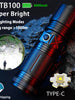 Rechargeable Ultra Bright Handheld P90 Laser Flashlight Torch