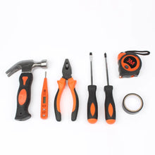 9Pcs Household Hand Tool Kit - Mechanic Tool Set Home Repair Tool Kit with Storage Case