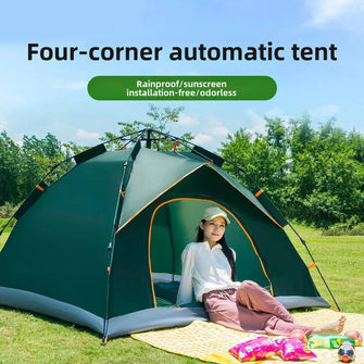 4 Person Fully Automatic High Quality Auto Camping Tent