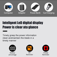 Daling Hair Clippers Intelligent LED Display Hair Cutting Machine